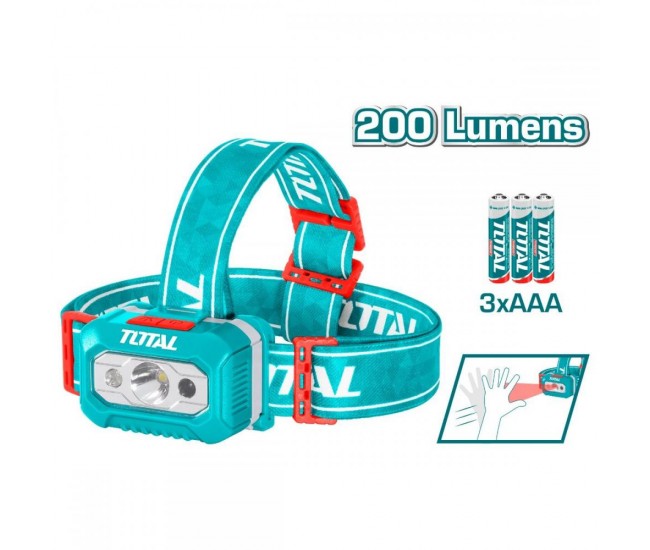 TOTAL - Lanterna - 200 lumeni (INDUSTRIAL)