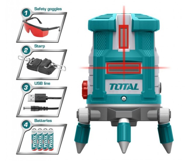 TOTAL - Nivela laser