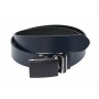 Curea eleganta barbati din piele naturala, Bleumarin - 00001397BLM