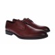 Pantofi barbati, eleganti, office, piele naturala, Bordo, 001VIS