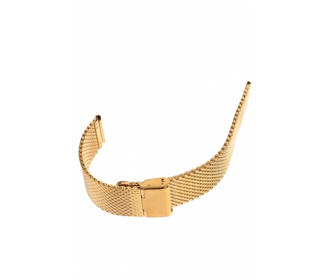 Curea de ceas din metal, 22 mm x 18 cm, auriu - 300X22G Curea de ceas din metal, 22 mm x 18 cm, auriu - 300X22G