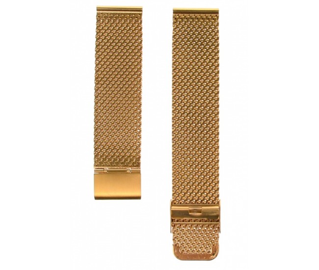 Curea de ceas din metal, 22 mm x 18 cm, auriu - 300X22G Curea de ceas din metal, 22 mm x 18 cm, auriu - 300X22G