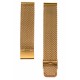 Curea de ceas din metal, 22 mm x 18 cm, auriu - 300X22G Curea de ceas din metal, 22 mm x 18 cm, auriu - 300X22G