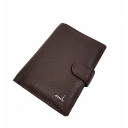 Portofel barbati din piele naturala, de culoare maro 016MARO