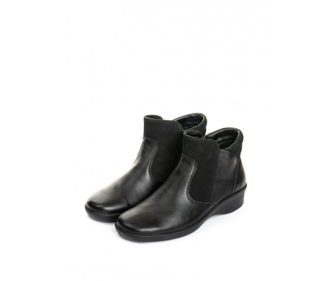 Ghete piele cu blana extra lat TELLUS 02-07