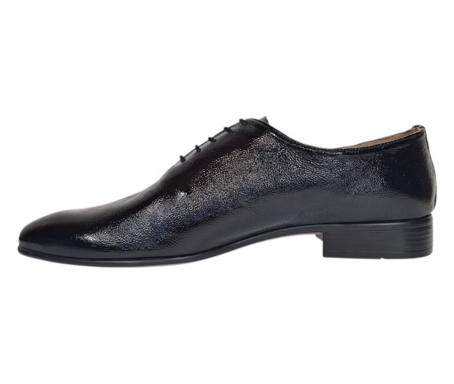 Marimea 44 Pantofi barbati eleganti din piele naturala lac sifonat Enzo 024NLAC8