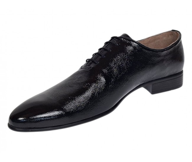 Marimea 44 Pantofi barbati eleganti din piele naturala lac sifonat Enzo 024NLAC8
