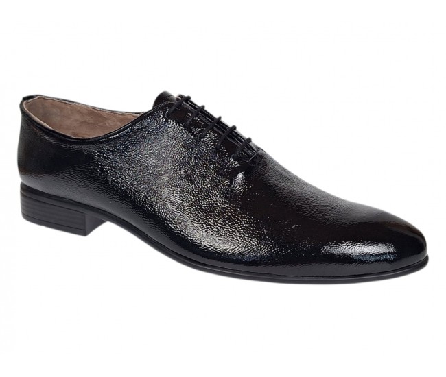 Marimea 44 Pantofi barbati eleganti din piele naturala lac sifonat Enzo 024NLAC8