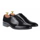Pantofi barbati office, eleganti din piele naturala negru lucios 026NL