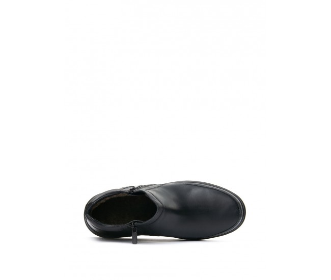 Ghete piele cu blana barbati TELLUS 05-01