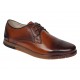 Marimea 40 Pantofi barbati casual din piele naturala Maro Cognac 1010MS