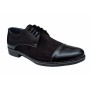 Pantofi barbati casual din piele naturala - Model Negru 101LSN