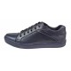 Pantofi barbati sport din piele naturala, Negru - CIUCALETI SHOES 1021BL