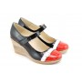 Pantofi dama casual din piele naturala, cu platforme, foarte comozi - PTEARAN2