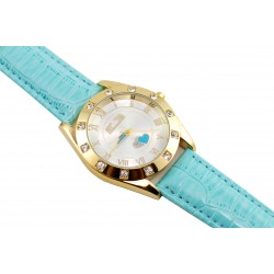Ceas dama sic, elegant MATTEO FERARI, design italian Crystal Shine - MF146BLUE
