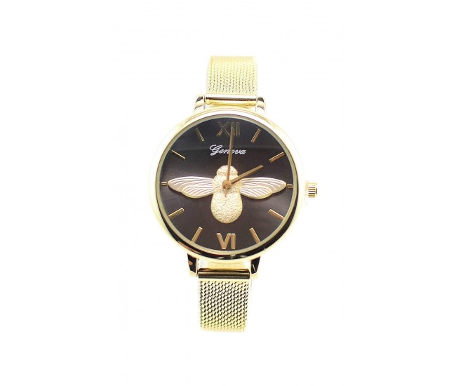 Ceas dama elegant Geneva Gold GV17GTN