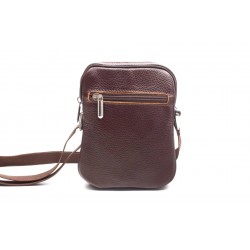 Borseta barbati din piele naturala maro SR01MARO