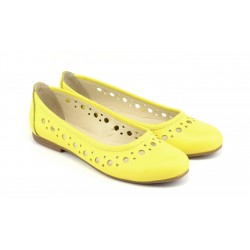 Balerini dama, casual, de vara, din piele naturala - FLO2G