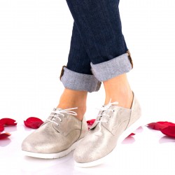 Pantofi dama casual din piele naturala NA296A