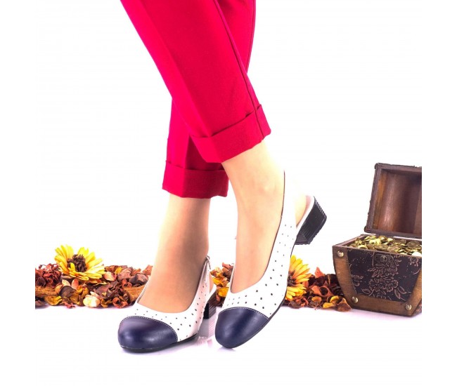 Pantofi dama casual din piele naturala NA252