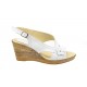 Oferta marimea 38 - Sandale dama cu platforma din piele naturala LS10XA