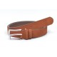 Curea barbati eleganta din piele naturala intoarsa, maro 3.5cm - CC2514MR