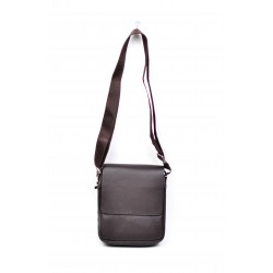 Borseta pentru barbati, de umar, din piele de culoare neagra - 51892M