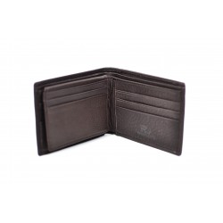 Portofel barbati din piele naturala , de culoare maro - 10051FDBRN