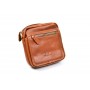 Borseta pentru barbati, de umar, din piele naturala, de culoare maro - CH8390M