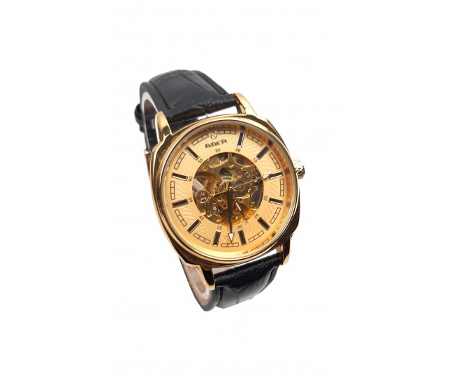 Ceas barbati automatic, business, elegant GOER GO143GOLD