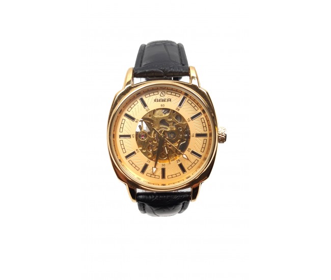 Ceas barbati automatic, business, elegant GOER GO143GOLD