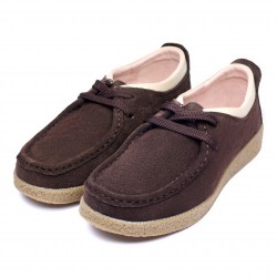 Pantofi piele intoarsa dama 186004