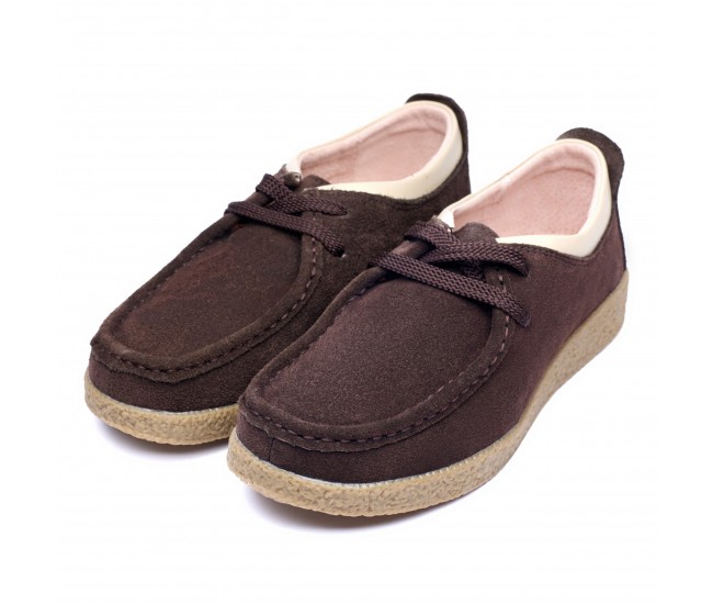 Pantofi piele intoarsa dama 186004