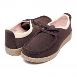 Pantofi piele intoarsa dama 186004