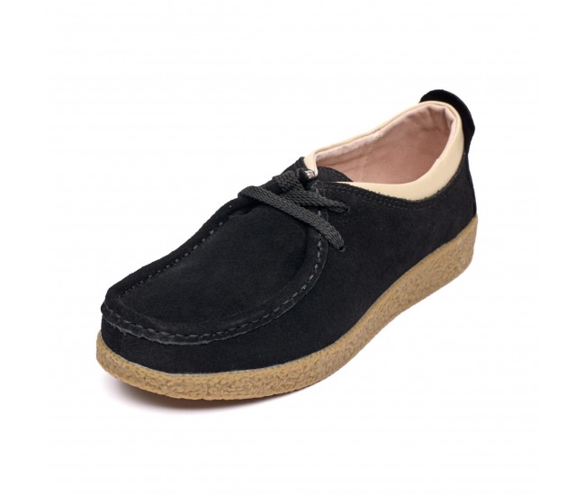 Pantofi piele intoarsa dama 186004