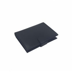 Portofel barbati din piele naturala, de culoare neagra A5527NEGRU