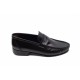 Pantofi barbati negri, din piele naturala, Scorpion, SC1N
