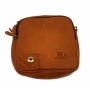 Borseta pentru barbati, de umar, din piele naturala, de culoare maro - S1161MARO