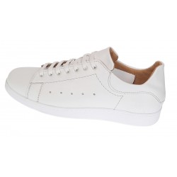 Pantofi barbati casual din piele naturala Alb GKR2023A