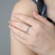 Inel argint 925 Callia zirconii, marimea 56