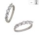 Inel argint 925 Callia zirconii, marimea 58