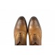 Oferta marimea 44 -Pantofi barbati eleganti din piele naturala maro deschis - 245MD