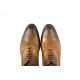 OFERTA MARIMEA 44  - Pantofi barbati eleganti din piele naturala, NISIP - 245MD