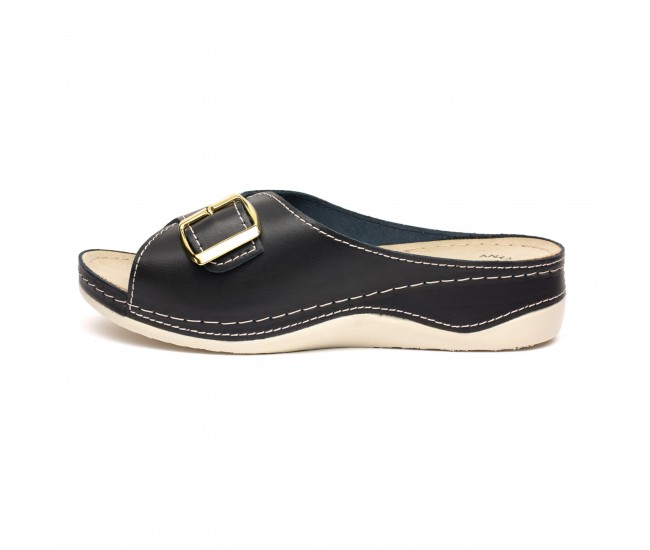 Papuci piele Tellus 25-01