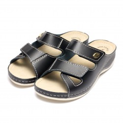 Papuci piele Tellus 25-03