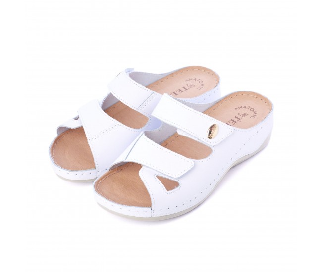 Papuci piele Tellus 25-03