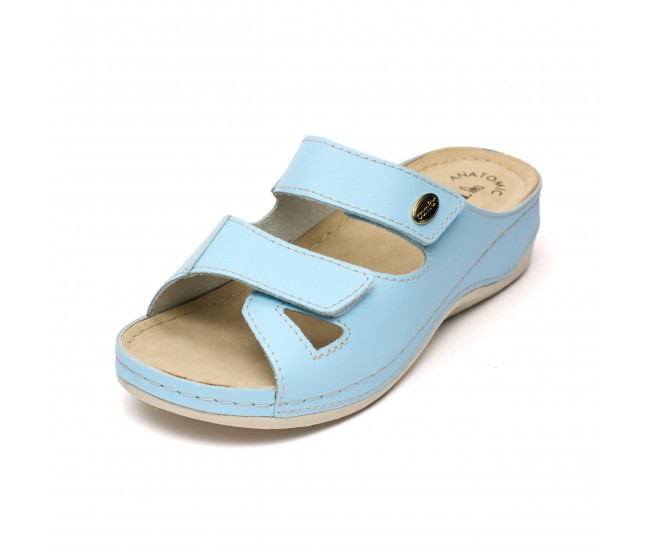 Papuci piele Tellus 25-03