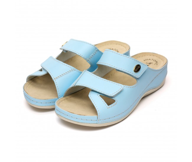 Papuci piele Tellus 25-03