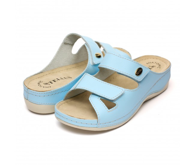 Papuci piele Tellus 25-03
