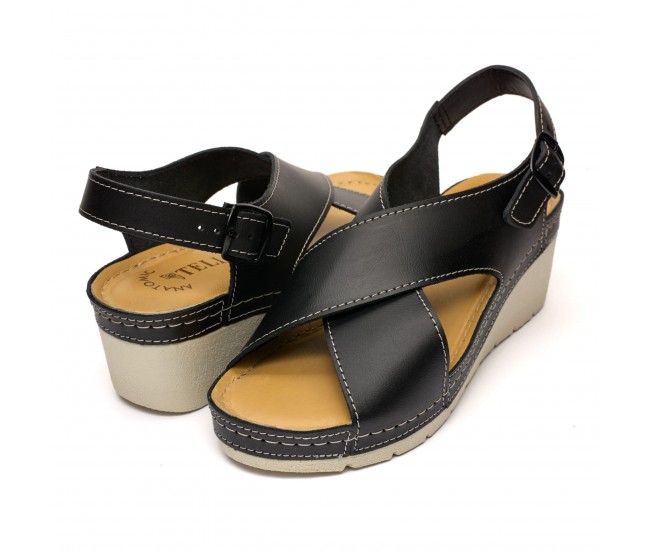 Sandale piele dama Tellus 27-03